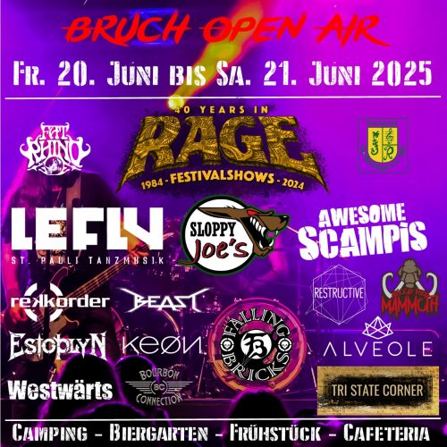 Bruch Open Air 2025, 20.06.-21.06.2025 – Vorbericht