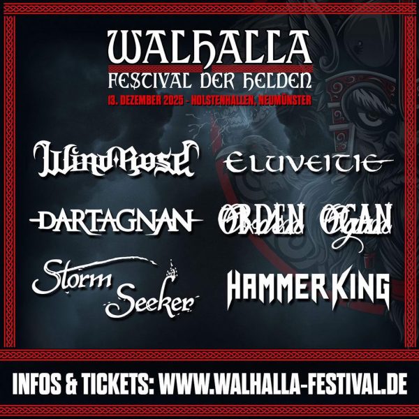 Walhalla Festival, 13.12.2025, Neumünster – Vorbericht Walhalla Festival, 13.12.2025, Neumünster – Vorbericht